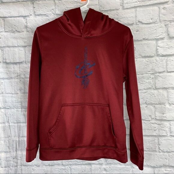 Cleveland cavs dri fit hoodie boys size 14/16 - Picture 1 of 5